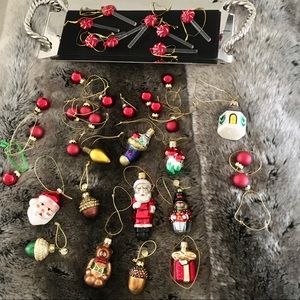 Vintage Set 36 Christmas Ornaments Radko Studio 56